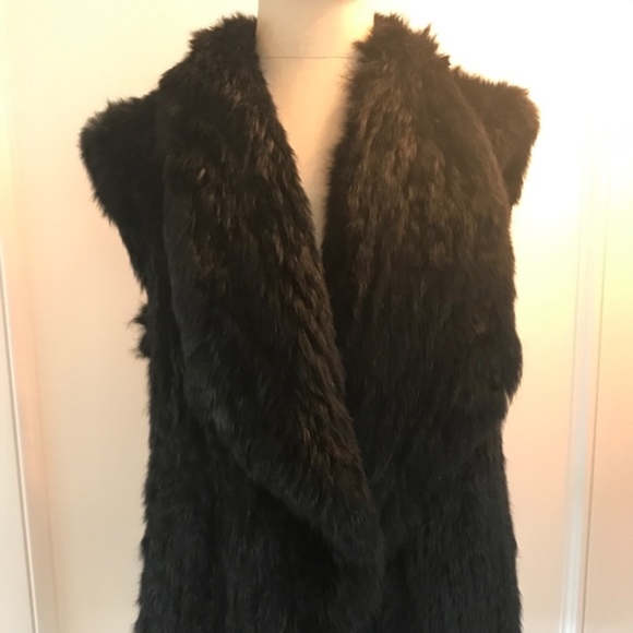 Nicholas Knitted Fur Vest - Picture 4 of 8